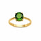Bague 53 Bague en or avec pierre naturelle 58 Facettes 50338