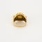 Bague 52.5 Bague type tank en or jaune et or gris, diamants 58 Facettes SBR17542