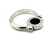 Bague 54 BVLGARI. Collection "BVLGARI-BVLGARI", bague 2 ors et onyx 58 Facettes