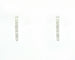 Boucles d'oreilles en or blanc serties de diamants de 0,26 ct