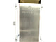 Montre JEAGER-LECOULTRE. Montre de dame Reverso Duetto acier 58 Facettes