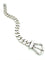 Bracelet HERMES. Collection "Boucle sellier", bracelet vintage argent MM 58 Facettes