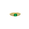 Bague 53 Bague vintage émeraude et diamant 58 Facettes