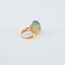 Bague 55 Bague Or Jaune Topaze 58 Facettes