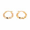 Boucles d'oreilles Boucles d'oreilles Créoles  Or rose 58 Facettes 4823780CN