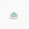 Bague Bague en or blanc émeraude diamants 58 Facettes