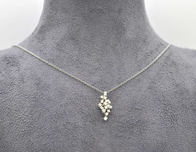 Collier Collier Bibigi en or blanc avec diamants de 0,23 ct 58 Facettes 8850