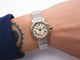 Montre vintage montre CARTIER santos octogonale 187903 or & acier 25 mm quartz 58 Facettes 266861