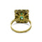 Bague Bague deux ors emeraude et diamants 58 Facettes