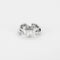 Bague 50 MELLERIO - Graphic - bague or blanc et diamants 58 Facettes J1WG470-DD50
