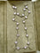 Collier Sautoir Van Cleef et Arpels Alhambra or blanc 750 et nacre 58 Facettes 1225