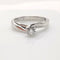 Bague 56 solitaire en or et diamant 58 Facettes