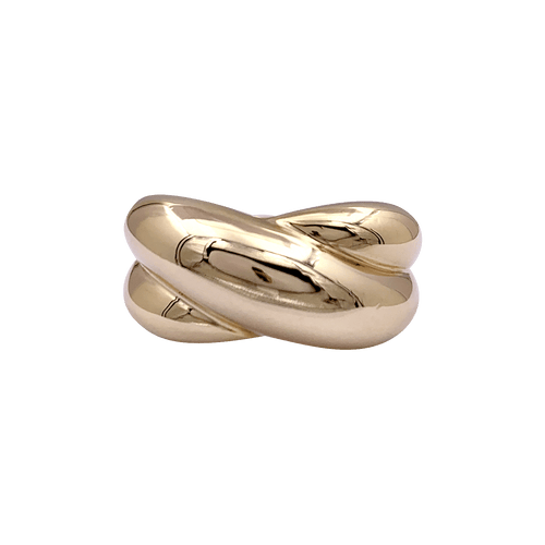 Bague 53 Bague vintage Cartier, "Colisée", or jaune. 58 Facettes 34428