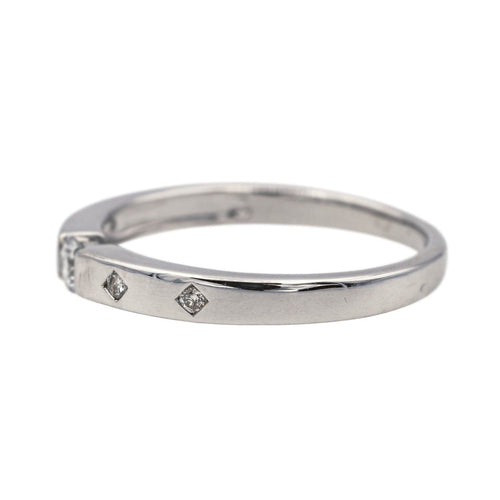 Bague 56 Bague Or blanc Diamant 58 Facettes 3904632CN