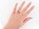 Bague 51 bague POMELLATO nudo classic en or jaune quartz citron 58 Facettes 259597