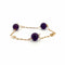 Bracelet Bracelet Or jaune et améthyste 58 Facettes BRA-GS34788-2