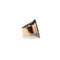 Bague 52 Art Deco Platinum Topped Diamond and Sapphire Ring with 14K Gold Shank 58 Facettes