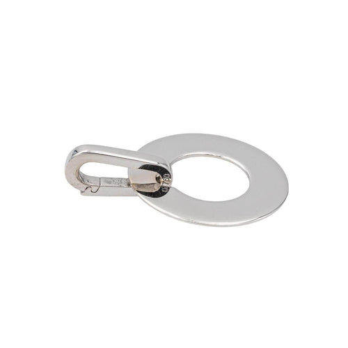 Pendentif Dinh Van Pendentif Cible Or blanc 58 Facettes 3515978CN