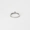 Bague 52,5 Solitaire or blanc et diamants 58 Facettes ROD3416