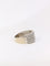 Bague Bague bandeau vintage en or blanc et diamants 58 Facettes J20