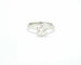 Bague Bague solitaire en or blanc avec diamants 58 Facettes