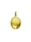 Pendentif Augis - Médaille d'Amour en or jaune et rubis 58 Facettes