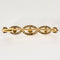 Broche Broche barette or jaune et blanc, diamants et perles 58 Facettes MAN0944