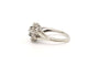 Bague 53 Bague Art Déco en or blanc sertie de diamants 58 Facettes 20158