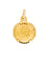 Pendentif PERROUD Pendentif vintage signe du zodiaque Gémeaux or jaune 58 Facettes 1099.25