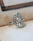 Bague 58 Bague Marquise Trilogie Diamants et Or Blanc 58 Facettes C2092