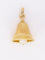 Pendentif Pendentif charms vintage cloche or jaune perle 58 Facettes 1099.7
