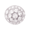 Bague 50 Bague pavage or blanc, diamants. 58 Facettes 34033