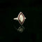 Art Déco inspired Diamond ring. 58 Facettes