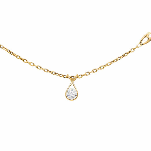Collier Collier Or jaune Diamant 58 Facettes 3219350CN