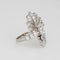Bague 54 Bague Art Déco vintage en diamant 1 carat, taille 4,5, cocktail en grappe, bijou de succession raffiné 58 Facettes G13577