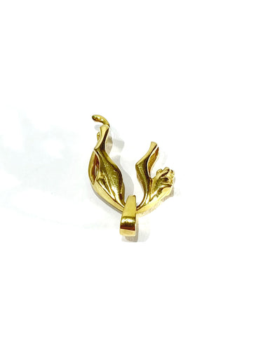 Pendentif Pendentif Guépard or jaune 58 Facettes