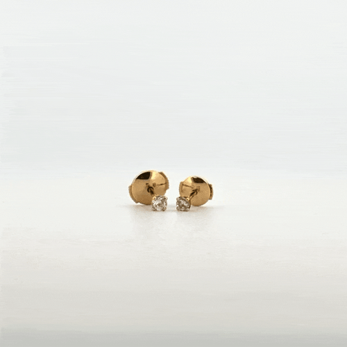 Boucles d'oreilles Puces d'oreilles Or Jaune 58 Facettes B1BO-GS31275-04