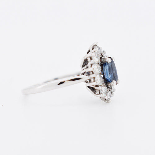Bague 51 Bague Or Saphir Diamants 58 Facettes 183