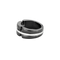 Bague 57 BAGUE CHANEL ULTRA, OR BLANC ET CERAMIQUE NOIRE. 58 Facettes BO/240007/
