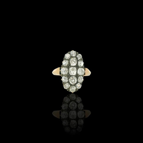 52 Antique ring XIXe century 58 Facettes