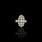 52 Antique ring XIXe century 58 Facettes