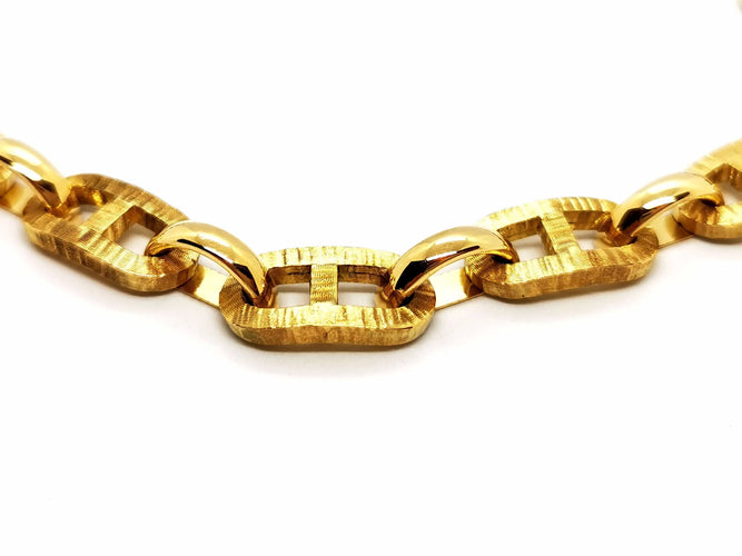 Collier Collier Maille marine Or jaune 58 Facettes 1680813CN