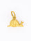 Pendentif Pendentif charms vintage escargot or jaune 58 Facettes 1099.13