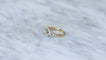 Bague 57 Bague Belle Epoque Infini Diamants sur Or jaune et Platine 58 Facettes