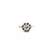 Bague 53 Solitaire Or Blanc & Diamant 58 Facettes