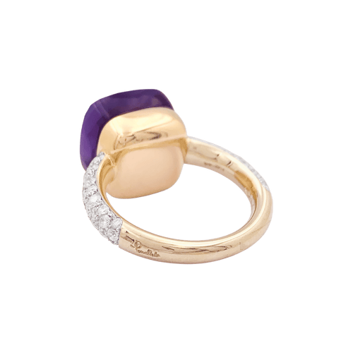 Bague 50 Bague Pomellato, "Nudo Maxi", améthyste, diamants, deux ors. 58 Facettes 34307