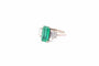 Bague 54 Bague émeraude 1,89cts et diamants en or 18k 58 Facettes 26434