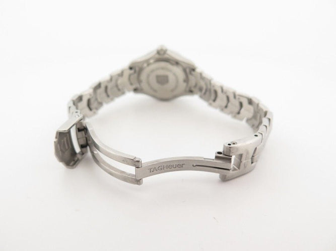 Montre montre TAG HEUER link lady 27 mm quartz acier palladie 58 Facettes 259317