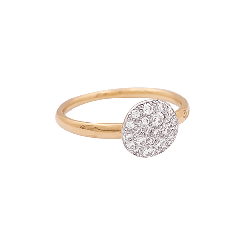 Bague 53 Bague Pomellato "Sabbia" or, diamants. 58 Facettes 34308