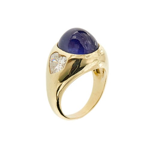 Bague Bague en saphir et diamant 58 Facettes 36434